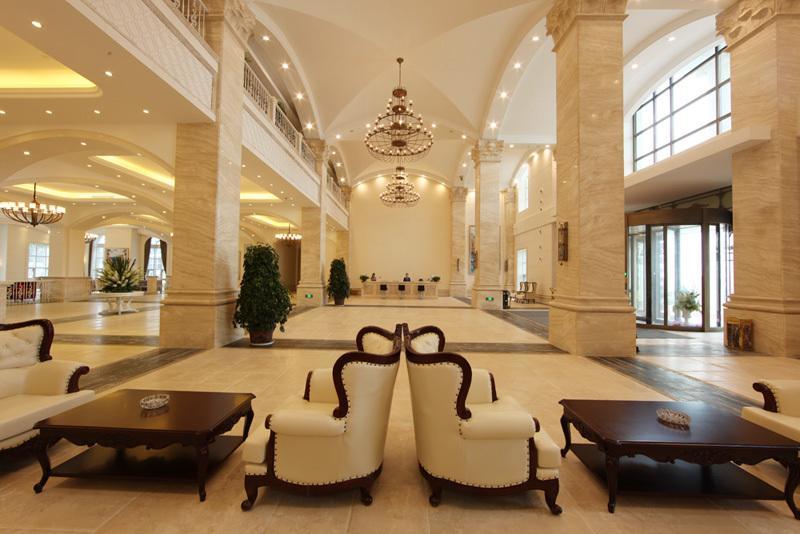 Blue Sky Hotel Яньтай Экстерьер фото